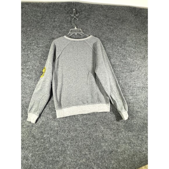 Harry Potter Hufflepuff Size Mediun Sweatshirt Grey Ore-owned - Picture 7 of 9